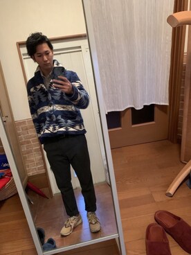 ryuさん（メンズ・181cm）の冬コーディネート