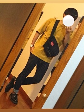 Noelさんの「[マンハッタンポーテージ] BC★Manhattan Portage メッセンジャーバッグ 1605JR」を使ったコーディネート