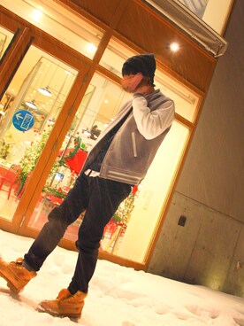 yappi＠相互フォローさん（メンズ・175cm）の冬コーディネート
