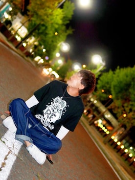 「RAT FINK（ラットフィンク）のアイテム」を使った、yappi＠相互フォローさん（メンズ・175cm）の秋コーディネート