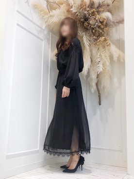 「Vネック」｜るうさん（レディース・162cm）の秋コーディネート