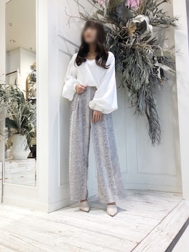 「LA BELLE ETUDE（ラベルエチュード）のアイテム」を使った、るうさん（レディース・162cm）の冬コーディネート