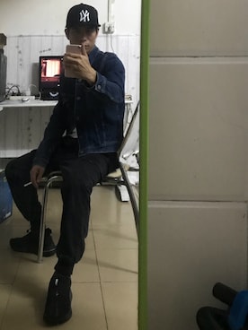 「ny（エヌワイ）のアイテム」を使った、Dwさん（メンズ・166cm）の秋コーディネート