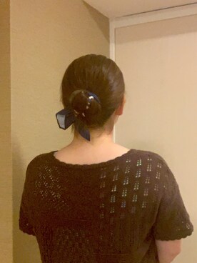 「grove（グローブ）のアイテム（その他ヘアアクセサリー）」を使った、e0vo3さん（レディース・156cm）の春コーディネート
