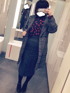 「mocha（モチャ）のアイテム」を使った、うめさん（レディース・167cm）の春コーディネート