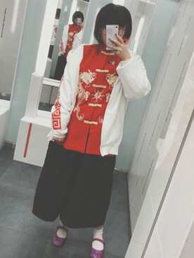 「mocha（モチャ）のアイテム」を使った、うめさん（レディース・167cm）の春コーディネート