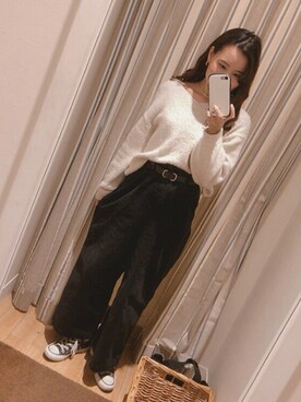 か ぁ こさん(レディース・156cm)の冬コーディネート