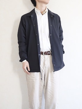 「BEAMS（ビームス）のアイテム（その他アウター）」を使った、Uさん（メンズ・174cm）の春コーディネート