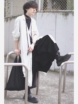 「sulvam」｜「アイテム（アクセサリー）」を使った、しょうさん（メンズ・174cm）の夏コーディネート