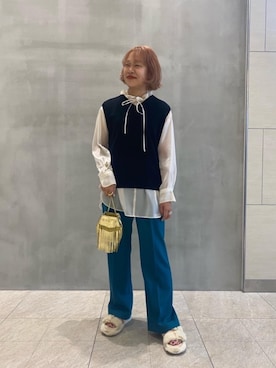 Kimika Asahiさん（レディース・165cm）の夏コーディネート