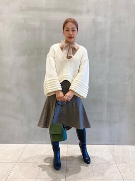 Kimika Asahiさん（レディース・165cm）の秋コーディネート