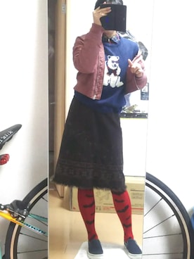 「wearhalloween2017」｜「アイテム（ブルゾン）」を使った、ヒロマンさん（レディース・159cm）の秋コーディネート