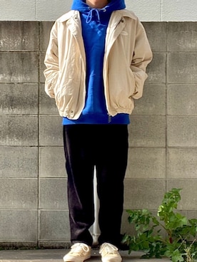 「ACOVER（オコボ）のアイテム」を使った、シータケさん（メンズ・165cm）の春コーディネート