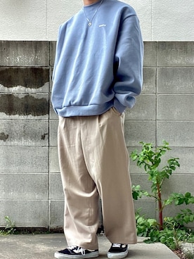 「NONENON（ノンノン）のアイテム」を使った、シータケさん（メンズ・165cm）の春コーディネート