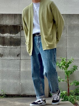 「NONENON（ノンノン）のアイテム」を使った、シータケさん（メンズ・165cm）の春コーディネート