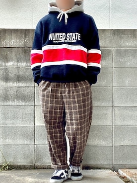 シータケさん（メンズ・165cm）の春コーディネート