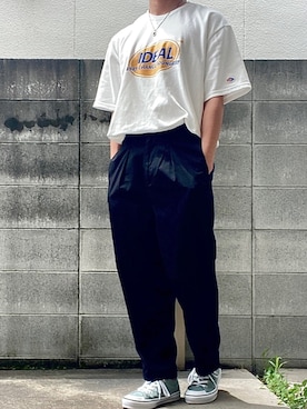 「ACOVER（オコボ）のアイテム」を使った、シータケさん（メンズ・165cm）の夏コーディネート