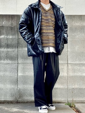 シータケさん（メンズ・165cm）の冬コーディネート