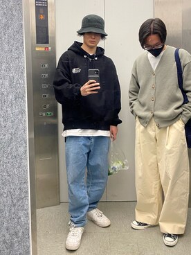 ネックレスを使った ストリートスナップ のメンズ人気ファッションコーディネート Wear