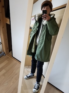 　K.Daisuke さん（メンズ・176cm）の冬コーディネート