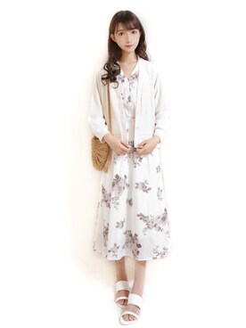 まお♡さん（レディース・163cm）の夏コーディネート