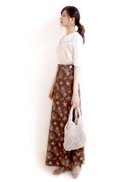 まお♡さん（レディース・163cm）の夏コーディネート