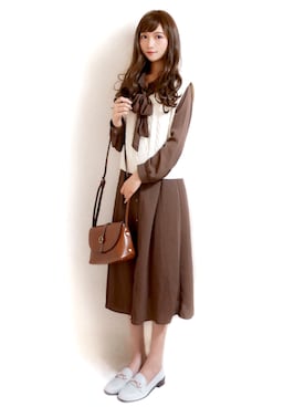 まお♡さん（レディース・163cm）の秋コーディネート