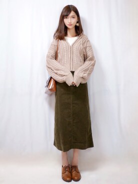 まお♡さん(レディース・163cm)の秋コーディネート