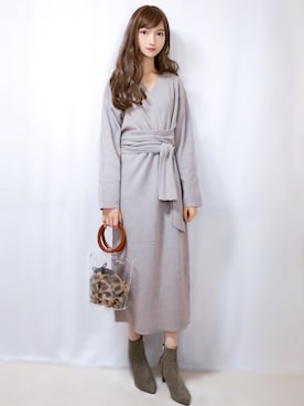 まお♡さん（レディース・163cm）の秋コーディネート