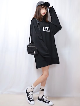 「MFK（エムエフケー）のアイテム」を使った、まお♡さん（レディース・163cm）の秋コーディネート