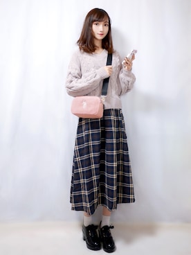 まお♡さん（レディース・163cm）の秋コーディネート