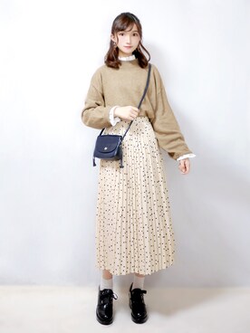 まお♡さん（レディース・163cm）の冬コーディネート