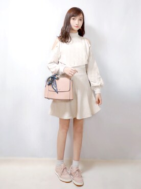 まお♡さん（レディース・163cm）の春コーディネート