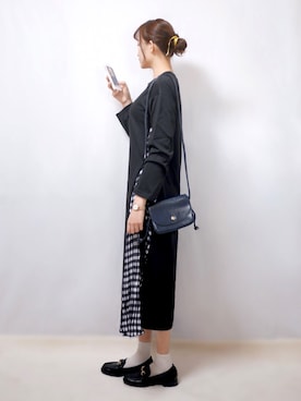 「florist」｜「アイテム（アナログ腕時計）」を使った、まお♡さん（レディース・163cm）の春コーディネート