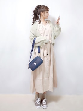 まお♡さん（レディース・163cm）の春コーディネート