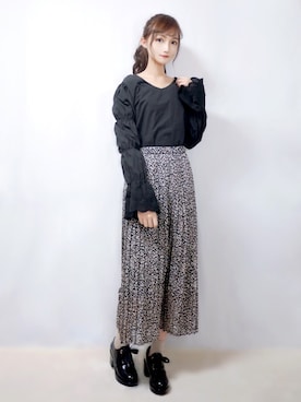 「URBANRESEARCH」｜「アイテム（その他シューズ）」を使った、まお♡さん（レディース・163cm）の春コーディネート