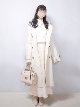 「Auntmaries」｜まお♡さん（レディース・163cm）の冬コーディネート