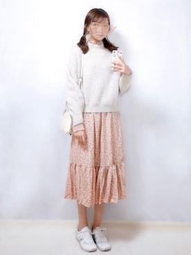 まお♡さん（レディース・163cm）の冬コーディネート