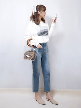 まお♡さん（レディース・163cm）の春コーディネート