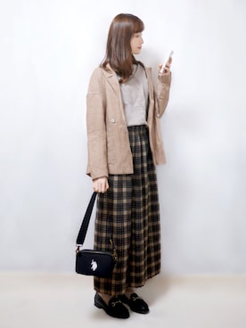 まお♡さん（レディース・163cm）の春コーディネート