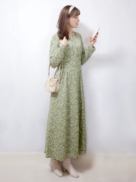 「La-gemme」｜「アイテム（ブーツ）」を使った、まお♡さん（レディース・163cm）の春コーディネート
