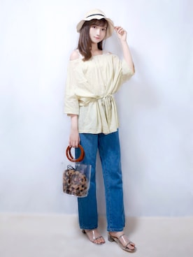 まお♡さん（レディース・163cm）の春コーディネート