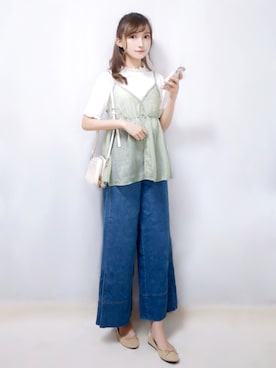 まお♡さん（レディース・163cm）の春コーディネート