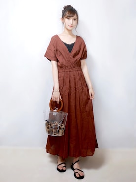 まお♡さん（レディース・163cm）の春コーディネート