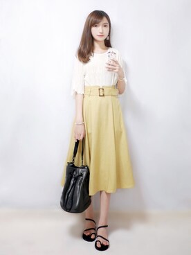 まお♡さん（レディース・163cm）の夏コーディネート