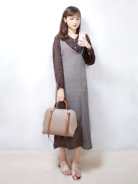 「Auntmaries」｜まお♡さん（レディース・163cm）の夏コーディネート
