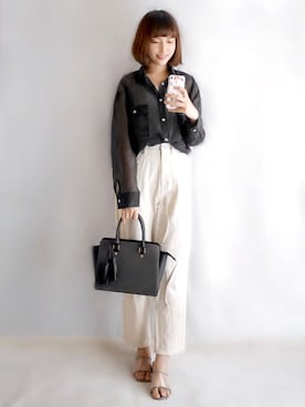 まお♡さん（レディース・163cm）の夏コーディネート