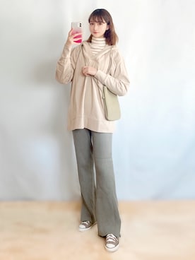 まお♡さん（レディース・163cm）の冬コーディネート