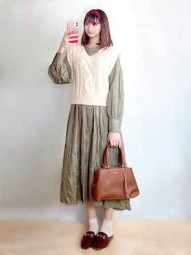 まお♡さん（レディース・163cm）の春コーディネート