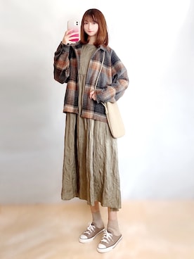 まお♡さん(レディース・163cm)の春コーディネート